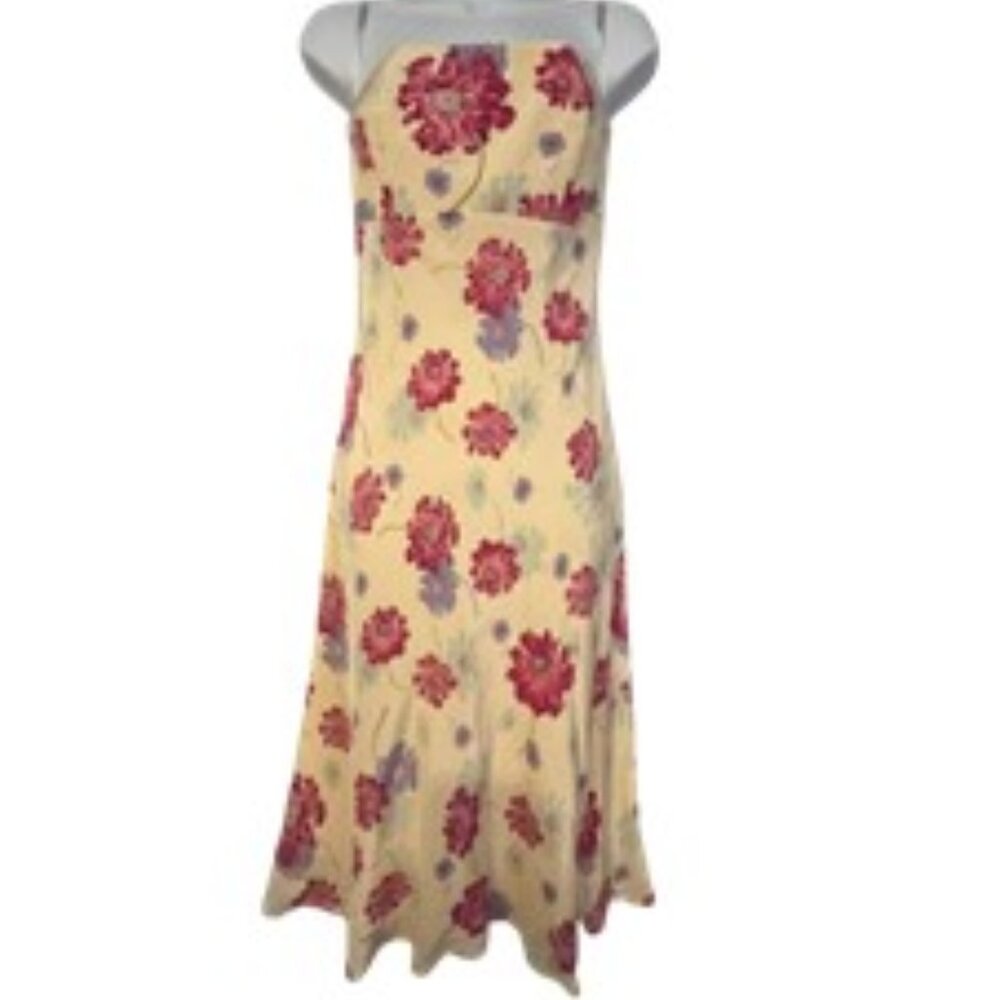 Silk Shoshanna Strapless Dress